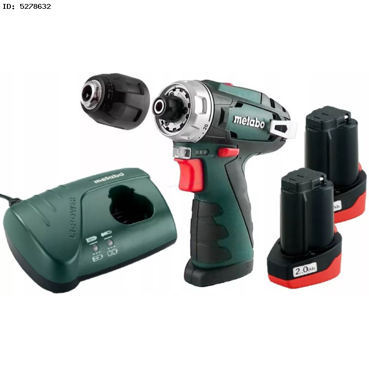 Дрель-шуруповерт аккумуляторная Metabo PowerMaxx BS Basic 600984000 ...